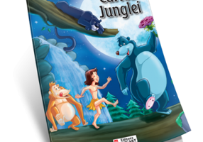 Cartea junglei. Carte de colorat A5 ilustrata