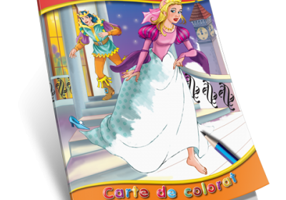 Cenusareasa. Carte de colorat A5 ilustrata