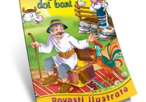 Punguta cu doi bani. Poveste Ilustrata