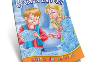 Craiasa Zapezii. Carte de colorat