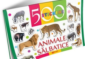 Animale salbatice. 500 stickere