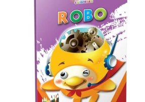 Gradinita coloreaza cu Robo