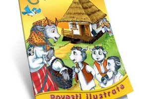 Capra cu trei iezi. Povesti ilustrate A4