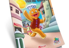 Omul de turta dulce. Carte de colorat