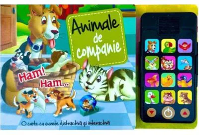 Carte cu sunete. Animale de companie