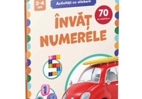 Invat numerele. Activitati cu stickere