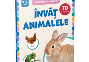 Invat animalele. Activitati cu stickere