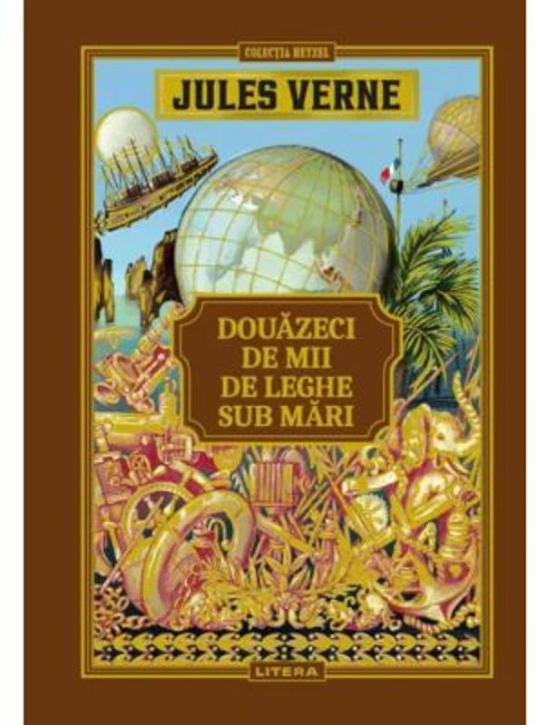 Douazeci de mii de leghe sub mari. Volumul 2. Biblioteca Jules Verne