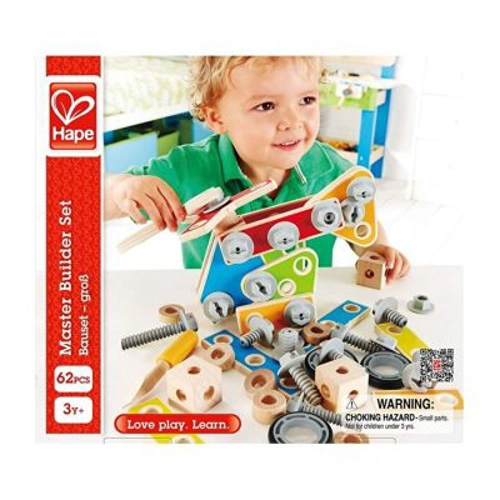 Set constructorul maestru, 62 piese, HAPE