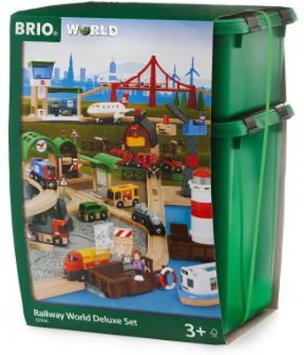 Set Deluxe lumea trenuletelor BRIO