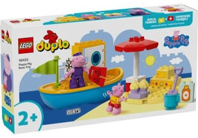 LEGO Duplo. Purcelusa Peppa si Excursia cu barca 10432, 23 piese