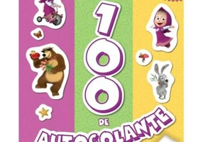 Masha si Ursul. 100 de autocolante. Jocuri si activitati