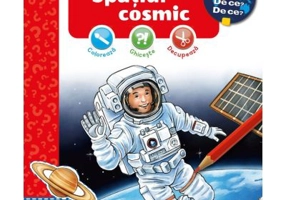 Carte de activitati cu... Spatiul cosmic - Dominique Conte