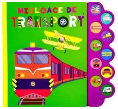 Mijloace de transport. Carte cu sunete