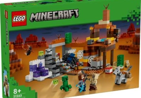 LEGO Minecraft. Putul din Badlands 21263, 538 piese