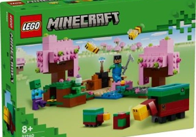 LEGO Minecraft. Gradina cu ciresi infloriti 21260, 304 piese