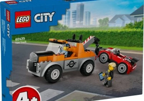 LEGO City. Camioneta de tractare si masina sport 60435, 101 piese