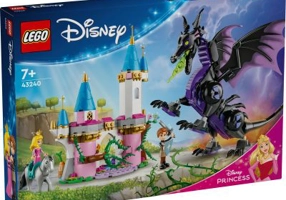 LEGO Disney. Maleficent sub forma de dragon 43240, 583 piese