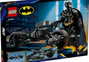 LEGO DC Super Heroes. Figurina de constructie Batman si motocicleta Bat-Pod 76273, 713 piese