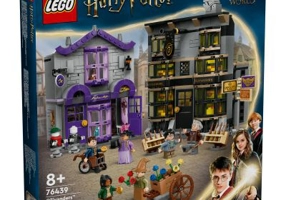 LEGO Harry Potter. Ollivander si magazinul de haine al lui Madam Malkin 76439, 744 piese