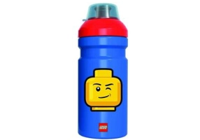 Sticla apa LEGO Classic, albastru-rosu 40560001
