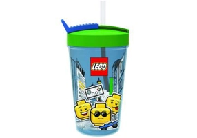 Pahar LEGO Iconic cu pai 40441724