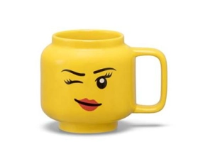 Cana mica LEGO din ceramica, fata care face cu ochiul 40460803