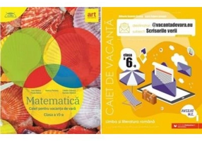 Pachet Caiete pentru vacanta de vara, clasa a 6-a. Matematica si Limba si literatura romana - Marius Perianu, Mihaela Daniela Cirstea
