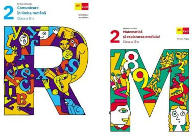 Set Manuale Comunicare in limba romana si Matematica si explorarea mediului pentru clasa a 2-a - Sofia Dobra, Mariana Mogos