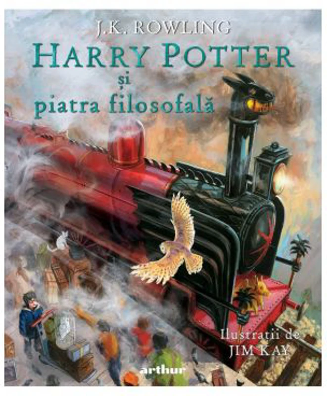 Harry Potter si piatra filosofala. Ilustrat - J. K. Rowling