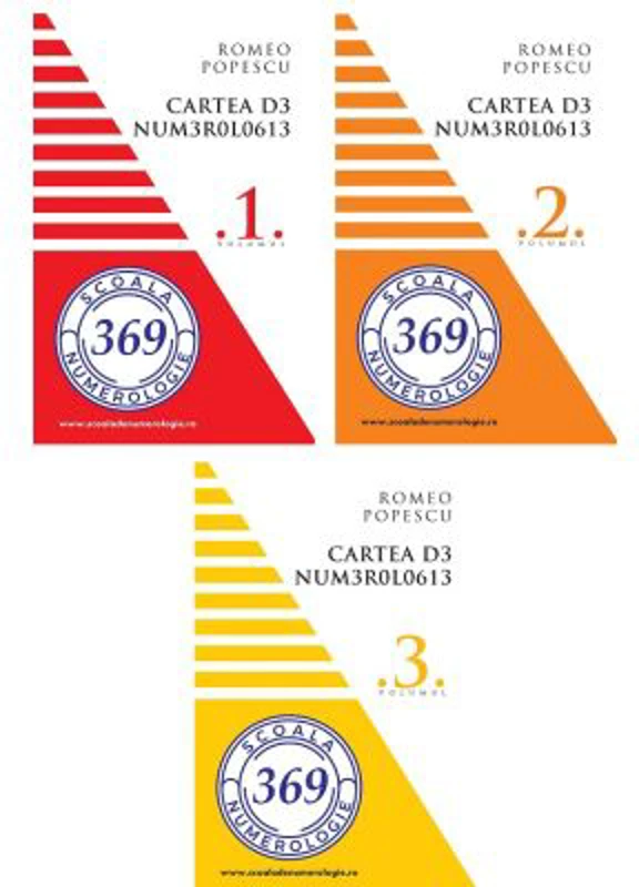 Pachet 3 volume: Cartea de numerologie