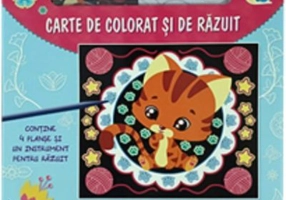 Carte de colorat si de razuit. Animale de companie