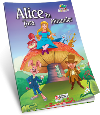 Alice in tara minunilor. Carte de colorat A5 ilustrata