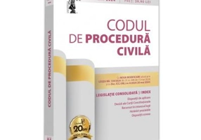 Codul de procedura civila mai 2024. Editie tiparita pe hartie alba - Dan Lupascu