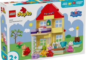 LEGO Duplo. Purcelusa Peppa si casa aniversara 10433, 59 piese