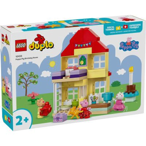 LEGO Duplo. Purcelusa Peppa si casa aniversara 10433, 59 piese
