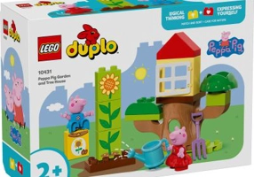 LEGO Duplo. Purcelusa Peppa. Gradina si casa din copac 10431, 20 piese