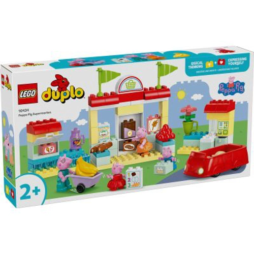LEGO Duplo. Purcelusa Peppa si Supermarketul 10434, 70 piese