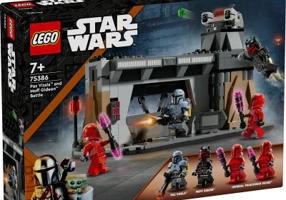 LEGO Star Wars. Lupta dintre Paz Vizsla si Moff Gideon 75386, 289 piese