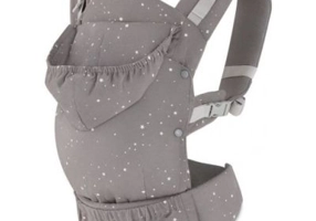Marsupiu ergonomic Huggy, gri, Kinderkraft