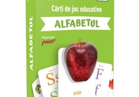 Alfabetul. EduCard Junior plus. Carti de joc educative