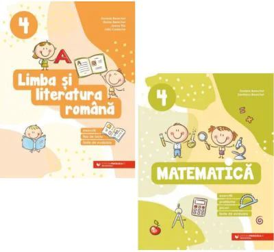 Pachet Teste de evaluare. Matematica si Limba si literatura romana clasa a 4-a - Daniela Berechet