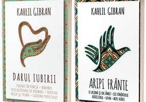 Serie de autor Khalil Gibran, compusa din 2 carti - Aripi frante si Darul iubirii