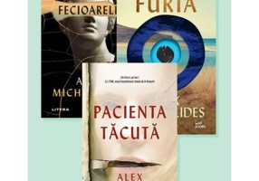 Pachet 3 carti Thriller Alex Michaelides