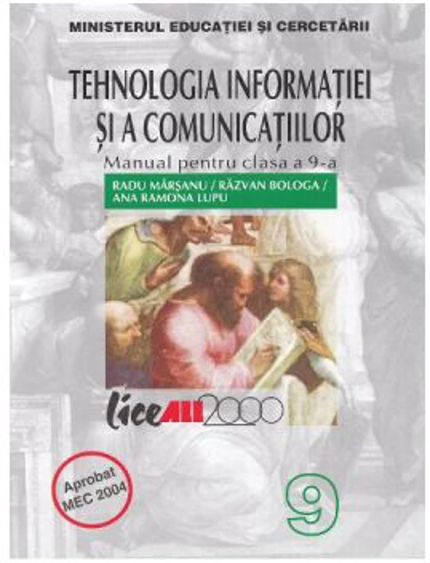 Tehnologia informatiei si comunicatiilor. Clasa 9. Manual
