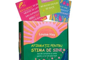 Afirmatii pentru stima de sine. Set de cartoline si carte - Louise Hay