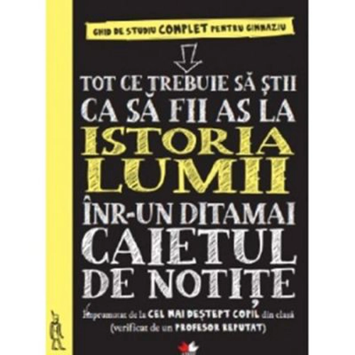 Tot ce trebuie sa stii ca sa fii as la istoria lumii intr-un ditamai caietul de notite
