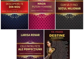 Pachet format din 4 carti - Larisa Renar + CADOU Destine ale reginelor frumusetii - Vasile Dumitru Fulger