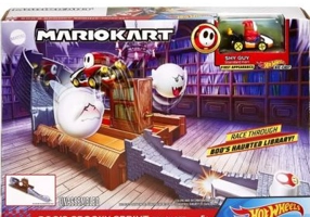 Pista Mario Kart fantoma infricosatoare, Hot Wheels