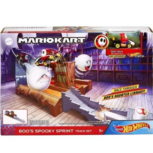 Pista Mario Kart fantoma infricosatoare, Hot Wheels